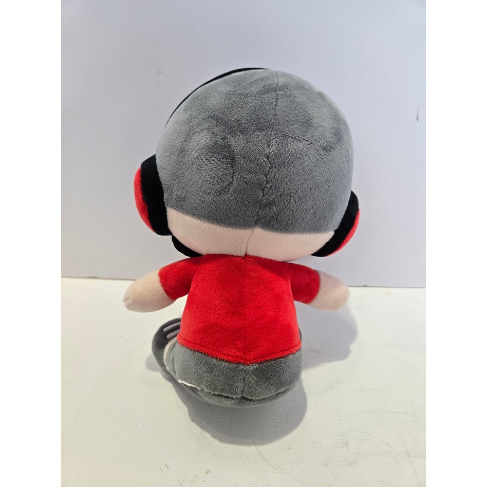 FGTeeV Duddy Gamer Plush Season 1 Rare Original Red Headset YouTube Toy 8in - Picture 3 of 4
